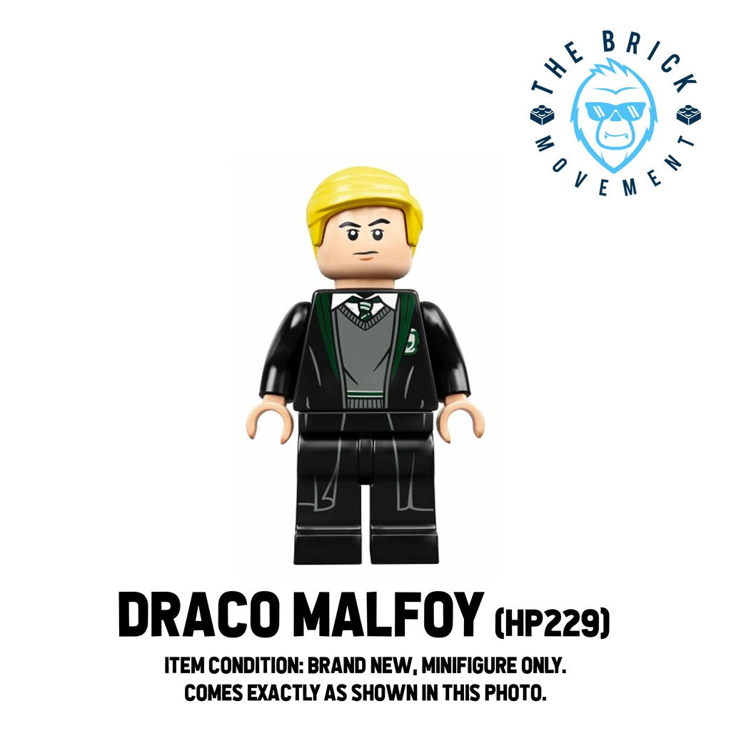 LEGO HARRY POTTER Draco Malfoy Minifigure