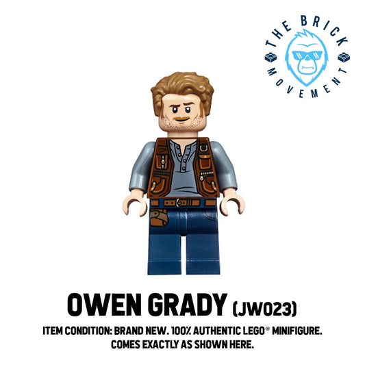 LEGO JURASSIC WORLD Owen Grady Minifigure