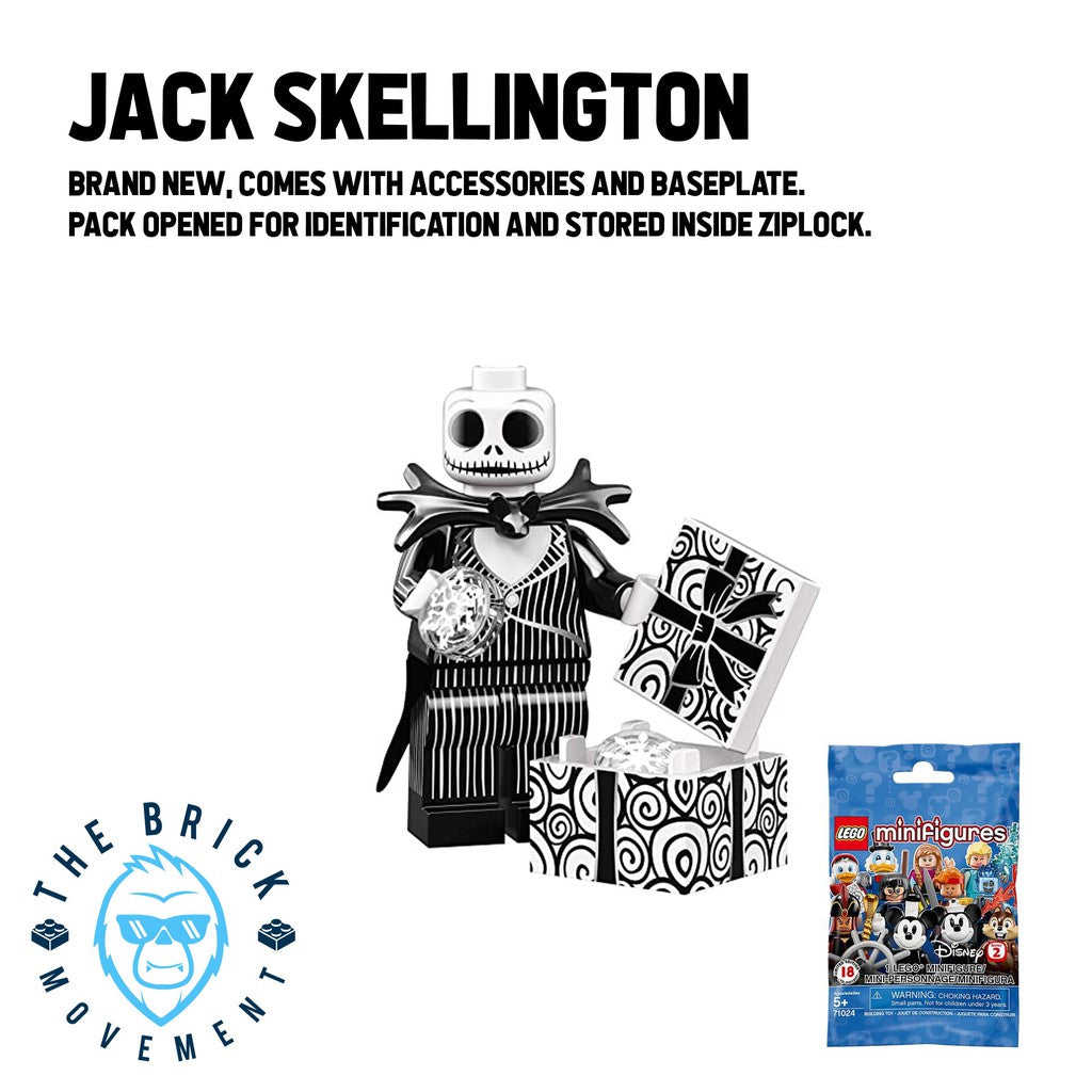 LEGO Collectible Minifigure Series DISNEY 2: Jack Skellington Minifigure