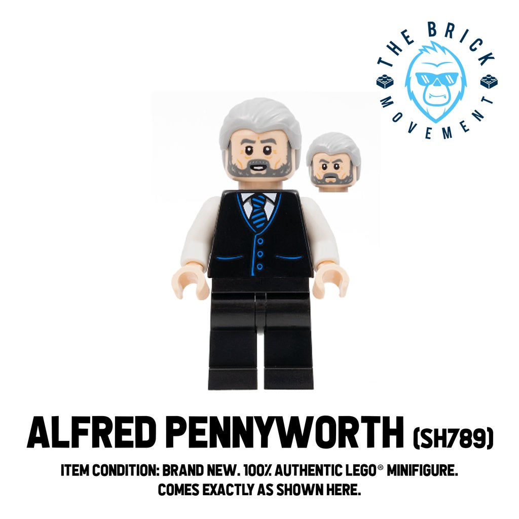 LEGO DC Alfred Pennyworth Minifigure