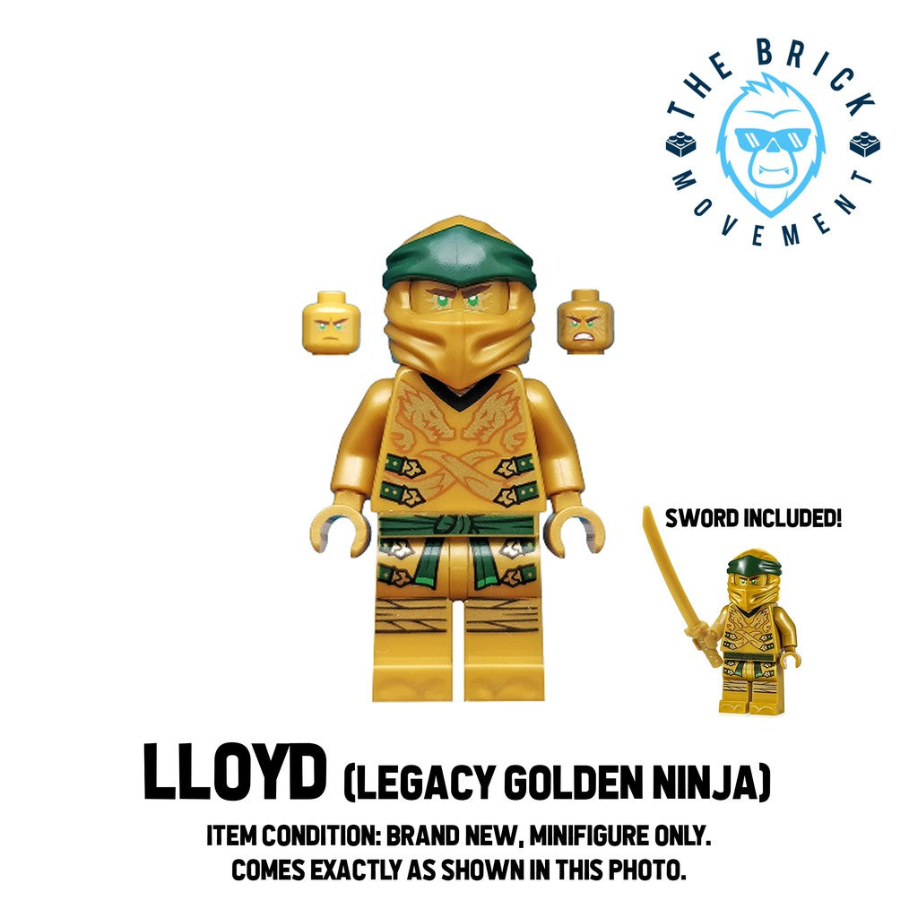 LEGO NINJAGO Lloyd Legacy (Golden Ninja) Minifigure