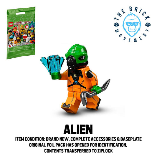 LEGO Collectible Minifigure Series 21: Alien Minifigure