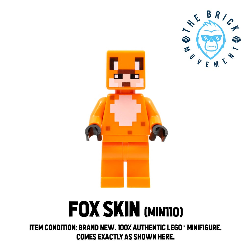 LEGO MINECRAFT Fox Skin Minifigure