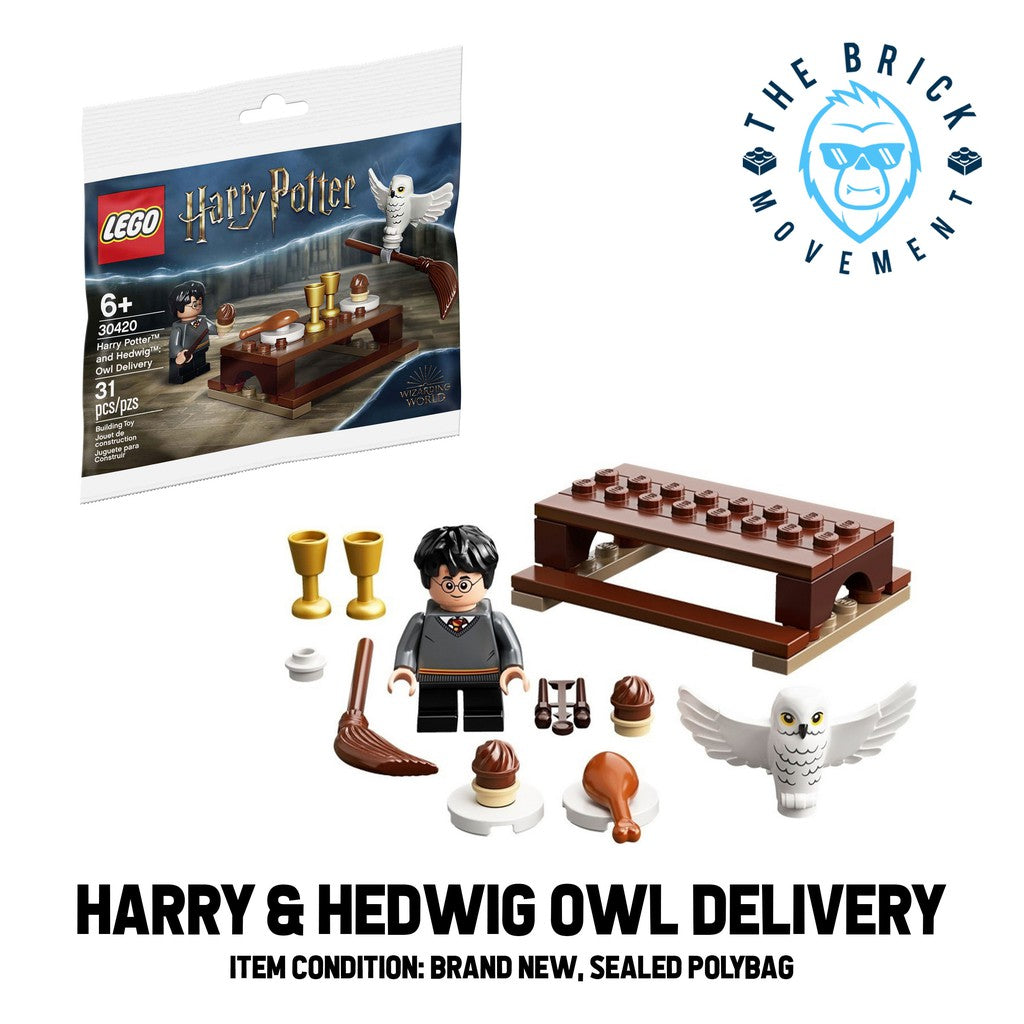 LEGO HARRY POTTER & Hedwig Owl Delivery Polybag