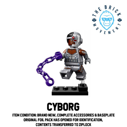 LEGO Collectible Minifigure Series DC: Cyborg Minifigure