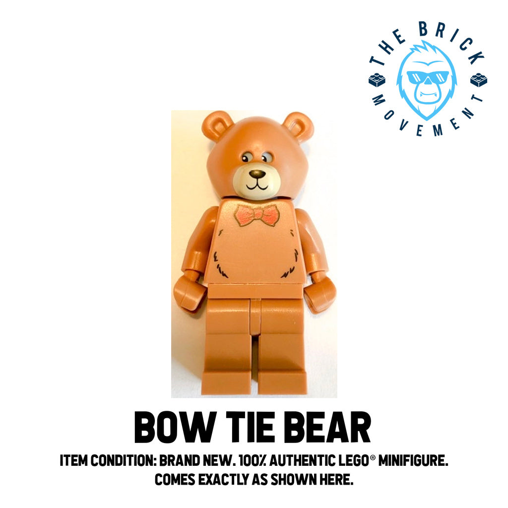 LEGO BAM Bow Tie Bear Minifigure