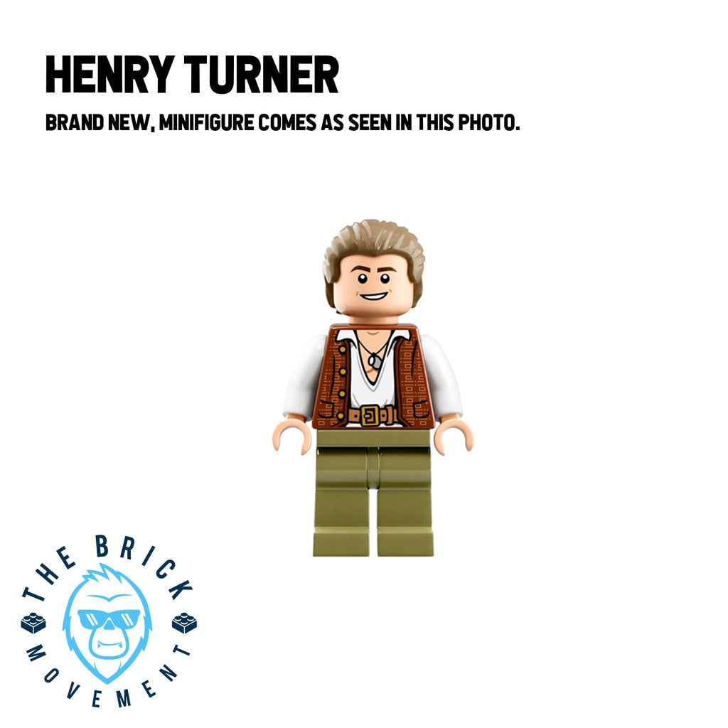 LEGO PIRATES OF THE CARRIBEAN Henry Turner Minifigure