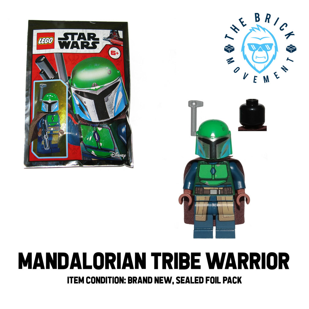 LEGO STAR WARS Mandalorian Tribe Warrior Foil Pack