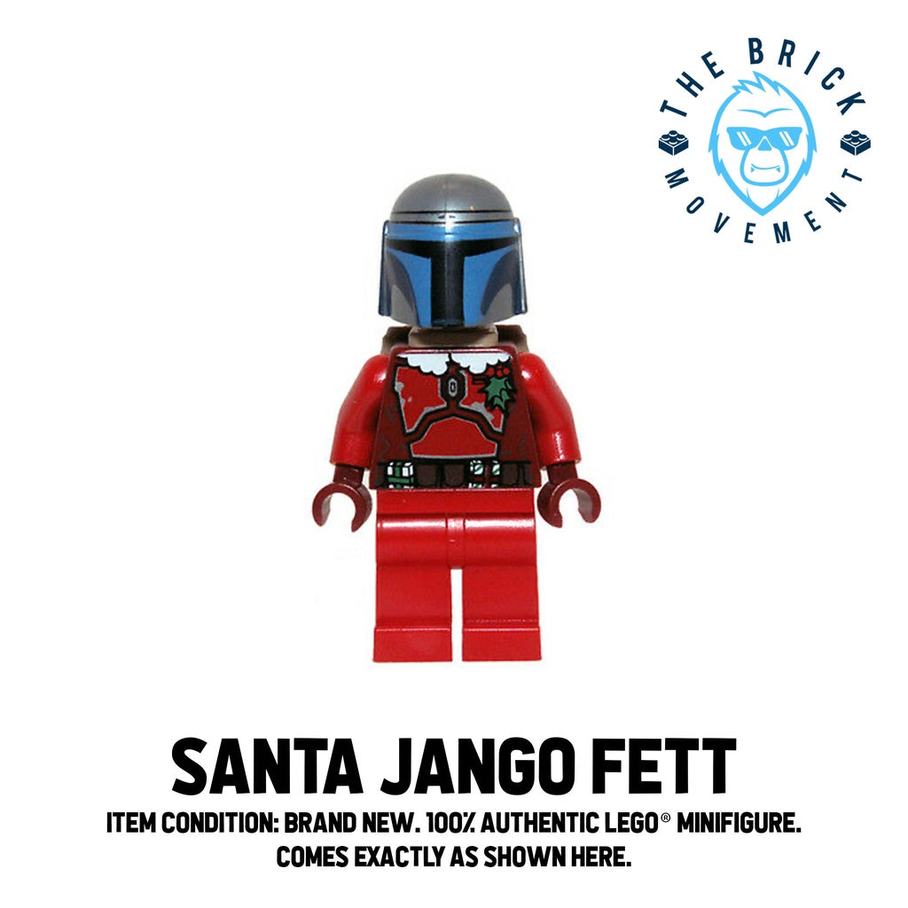 LEGO STAR WARS Santa Jango Fett Minifigure