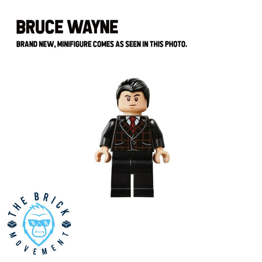 LEGO DC Bruce Wayne Minifigure