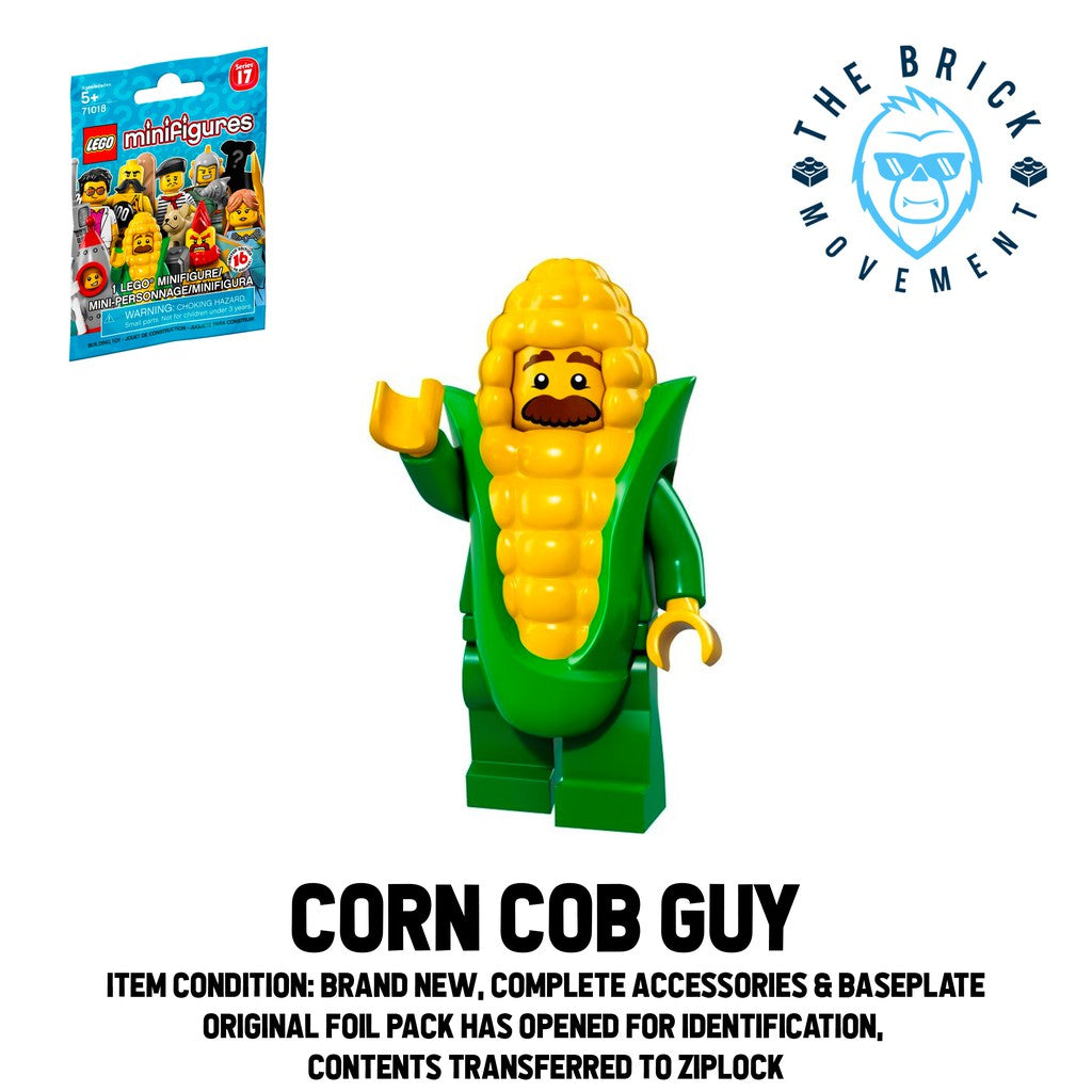 LEGO Collectible Minifigure Series 17: Corn Cob Guy Minifigure