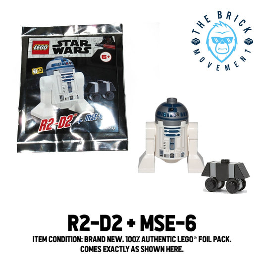 LEGO STAR WARS R2-D2 + MSE-6 Foil Pack