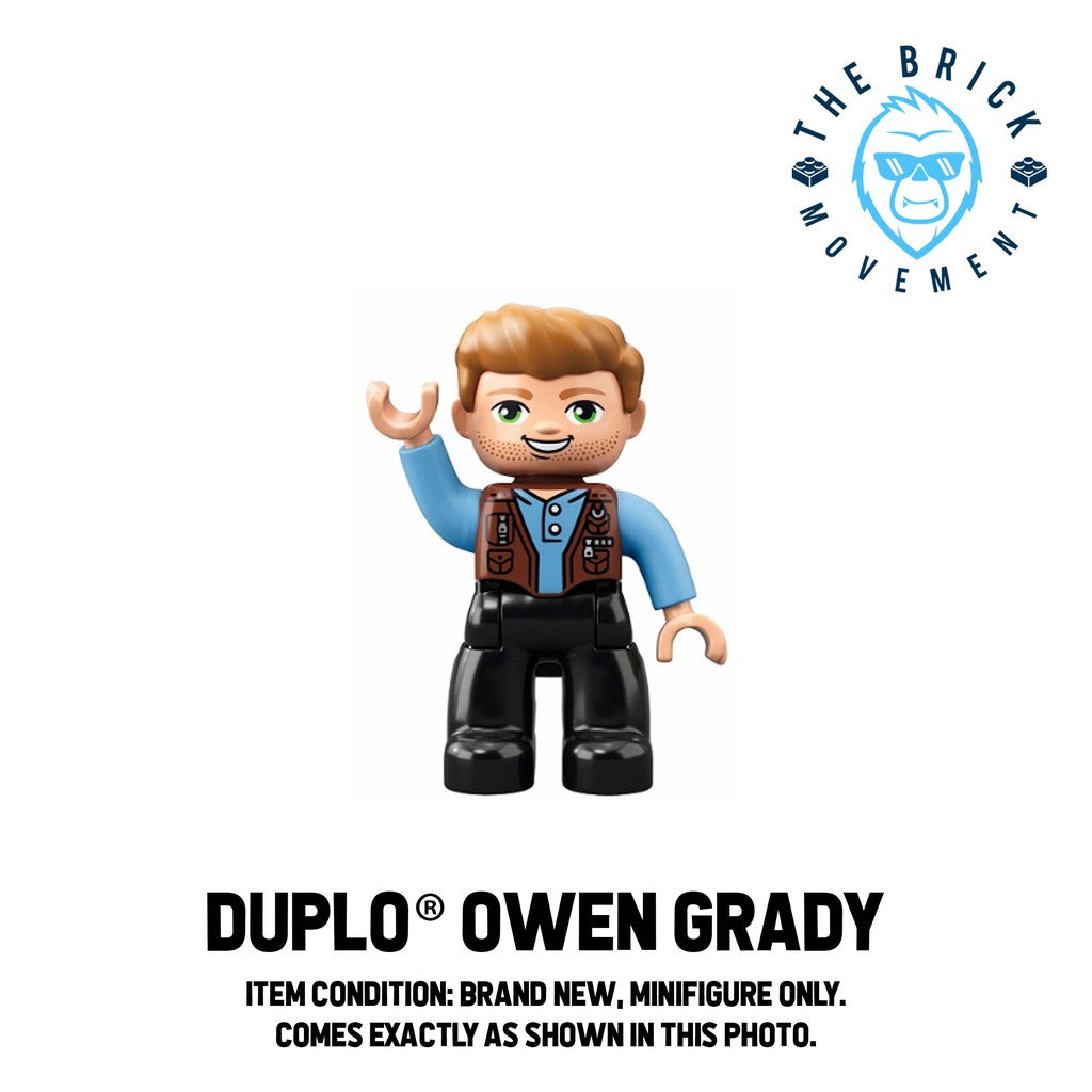 DUPLO JURASSIC WORLD  Owen Grady Minifigure