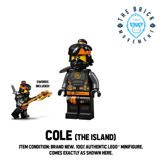 LEGO NINJAGO Cole (The Island) Minifigure