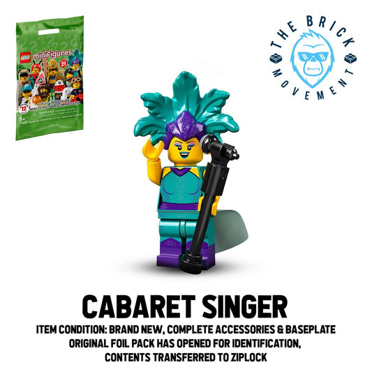 LEGO Collectible Minifigure Series 21: Cabaret Singer Minifigure