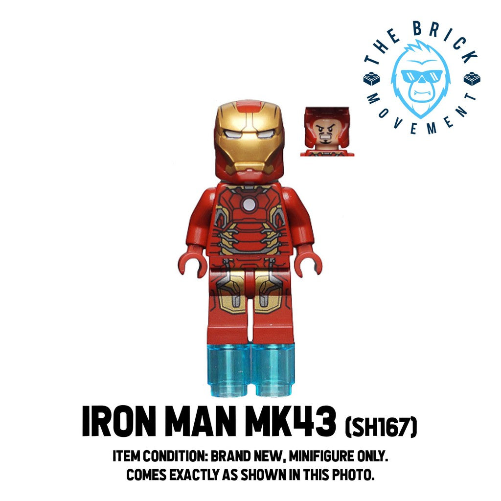 LEGO MARVEL Iron Man MK 43 Minifigure