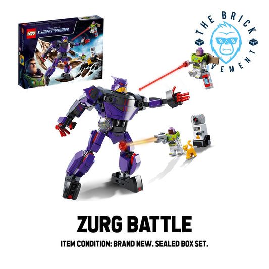 LEGO DISNEY PIXAR LIGHTYEAR 76831 Zurg Battle Set