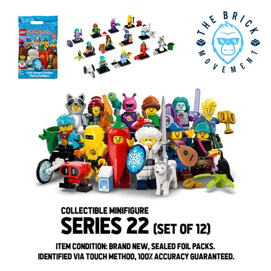 LEGO Collectible Minifigure Series 22: Set of 12 Minifigures