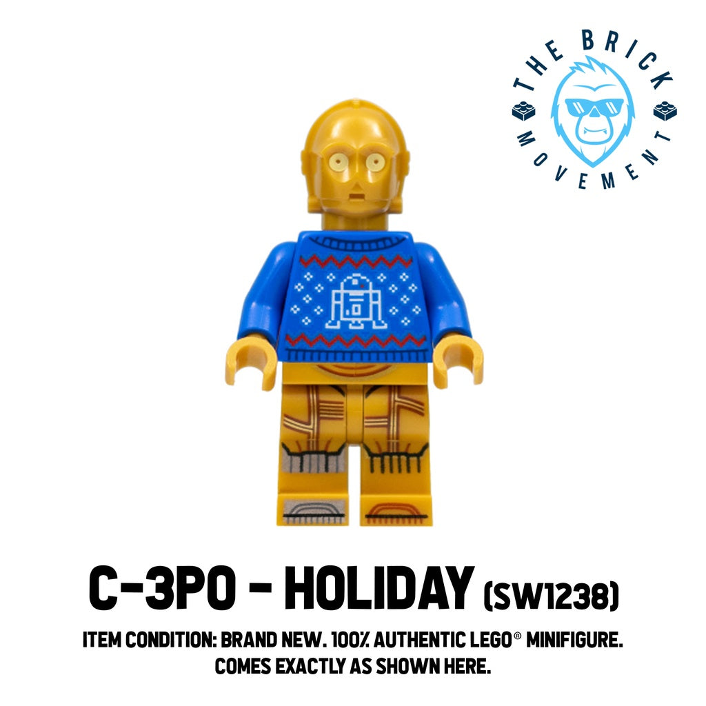 LEGO STAR WARS C-3PO (Holiday Sweater) Minifigure