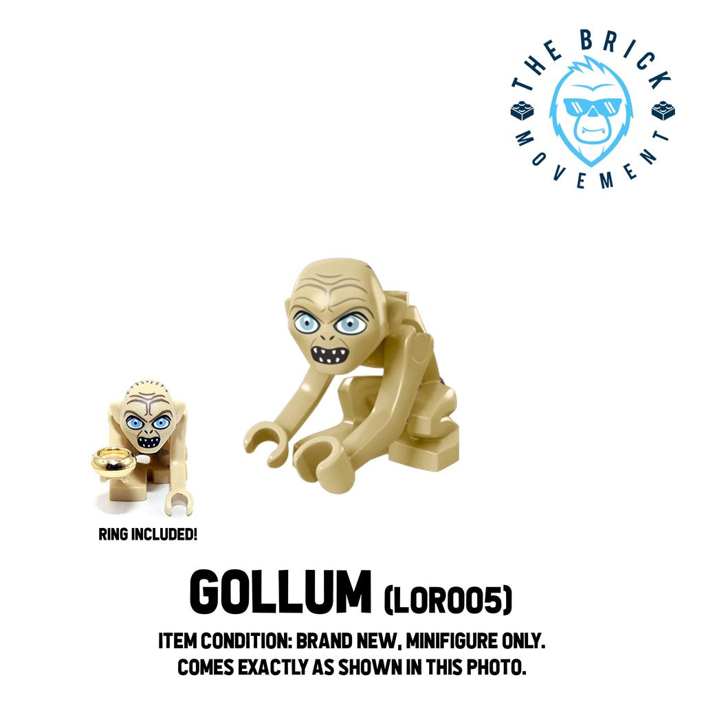 LEGO THE LORD OF THE RINGS Gollum Minifigure