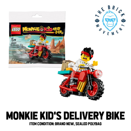 LEGO MONKIE KID 's Delivery Bike Polybag