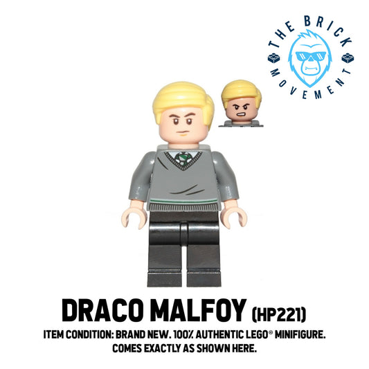 LEGO HARRY POTTER Draco Malfoy Minifigure