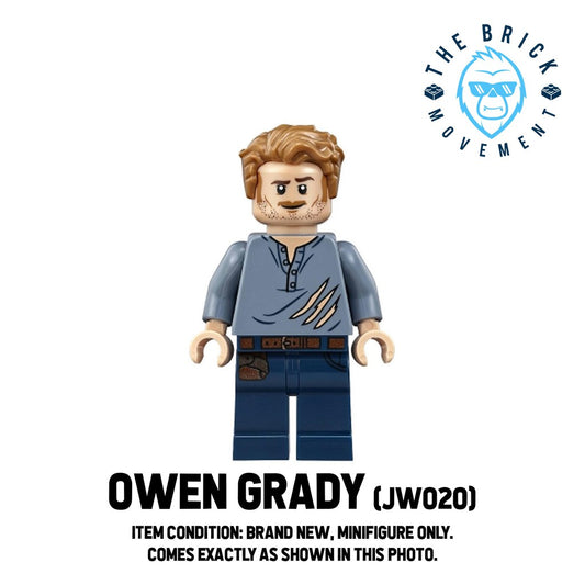 LEGO JURASSIC WORLD Owen Grady Minifigure