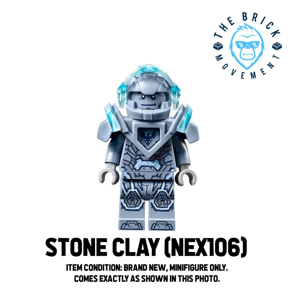 LEGO NEXO KNIGHTS Stone Clay Minifigure