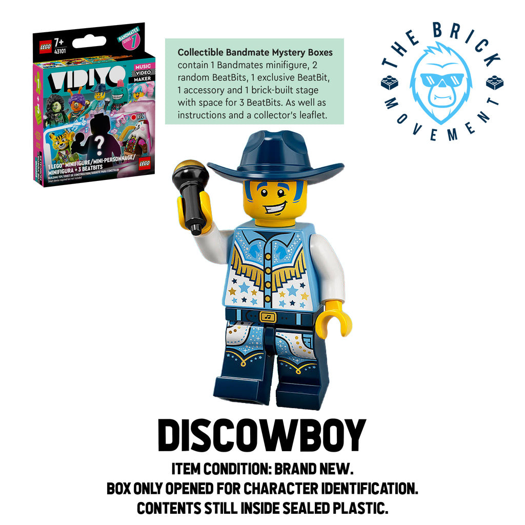 LEGO VIDIYO Bandmates Series 1: Discowboy Minifigure