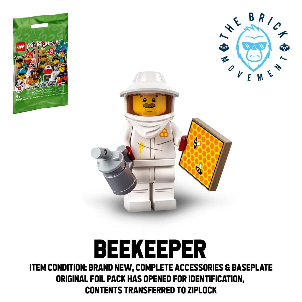 LEGO Collectible Minifigure Series 21: Beekeeper Minifigure