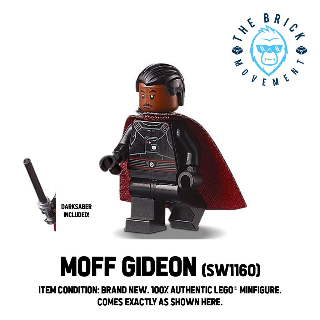 LEGO STAR WARS Moff Gideon Minifigure