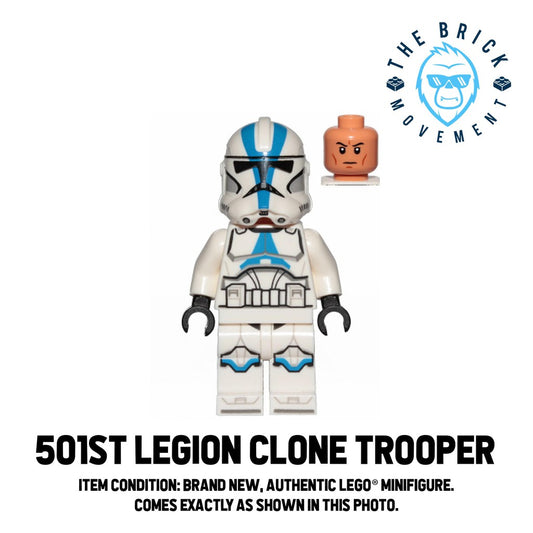 LEGO STAR WARS 501st Legion Clone Trooper Minifigure