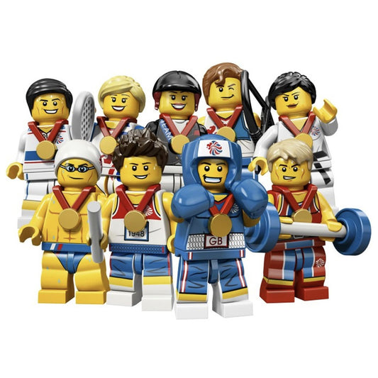 LEGO Collectible Minifigure Series Team GB: Set of 9 Minifigures