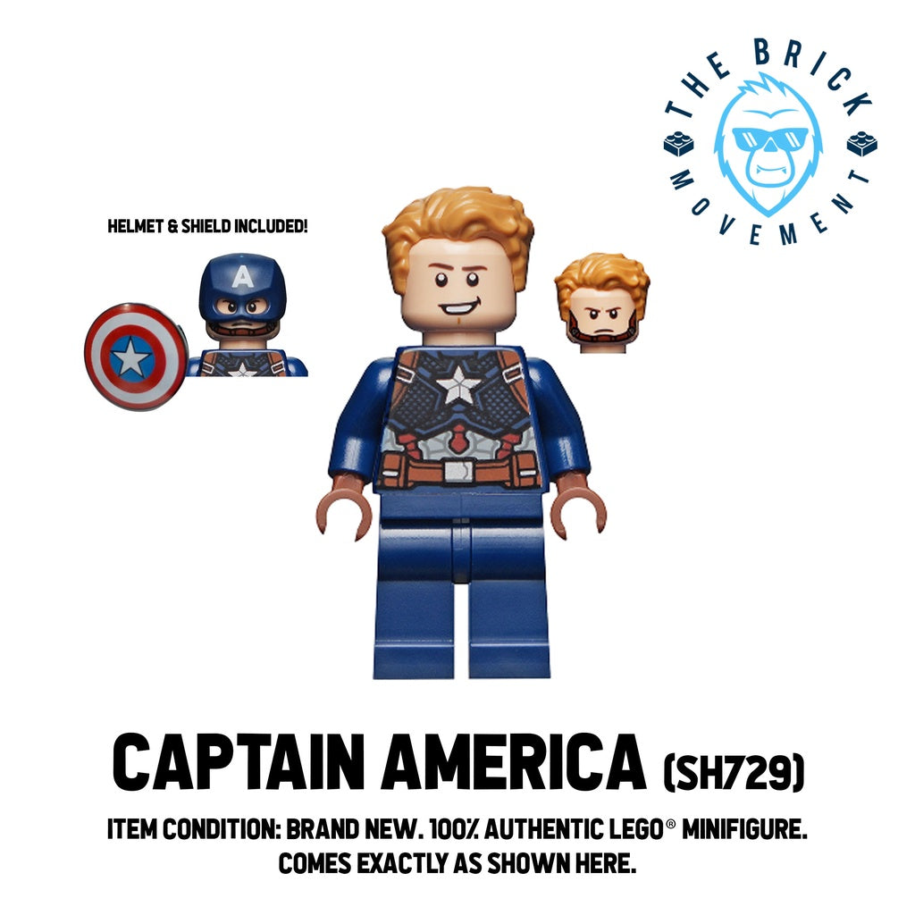 LEGO MARVEL Captain America Minifigure