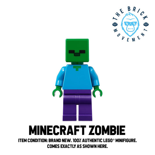 LEGO MINECRAFT Zombie Minifigure