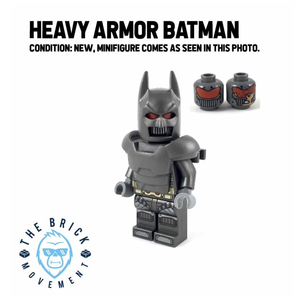 LEGO DC Batman Heavy Armor Minifigure