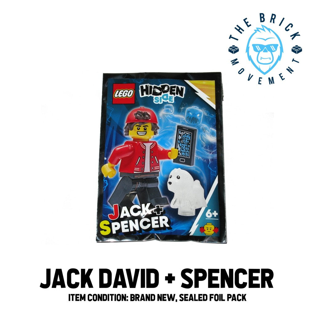 LEGO HIDDEN SIDE Jack Davids & Spencer Foil Pack