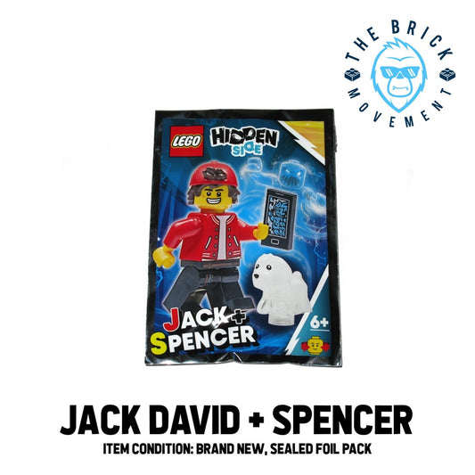 LEGO HIDDEN SIDE Jack Davids & Spencer Foil Pack