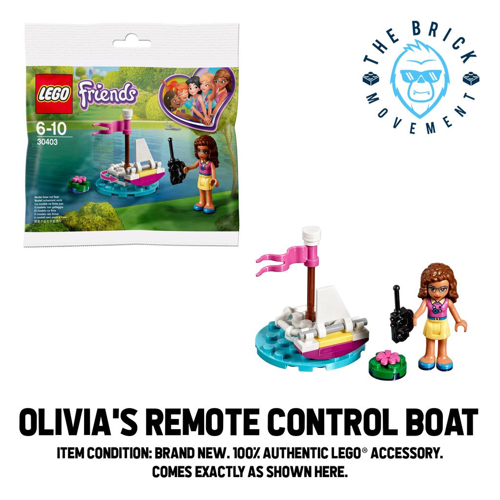 LEGO FRIENDS Olivia's Remote Control Boat Polybag