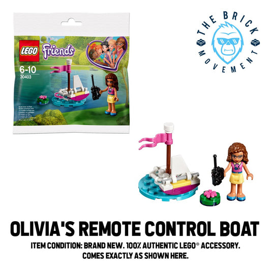 LEGO FRIENDS Olivia's Remote Control Boat Polybag