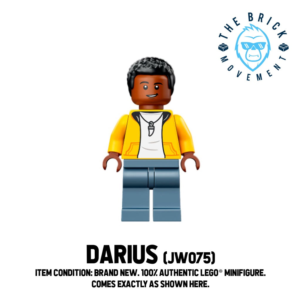 LEGO JURASSIC WORLD Darius Minifigure