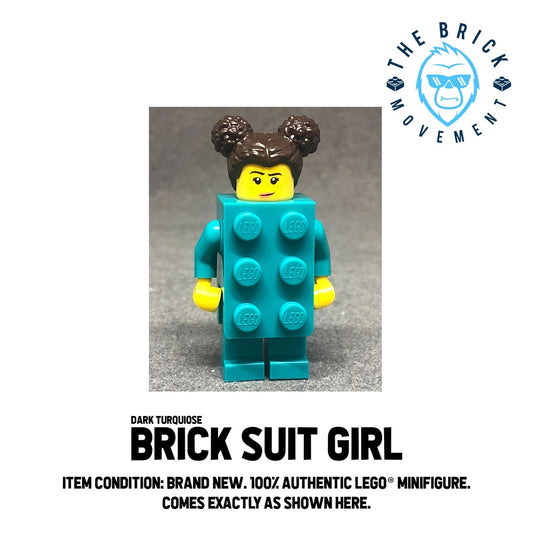 LEGO BAM Brick Suit Girl Minifigure