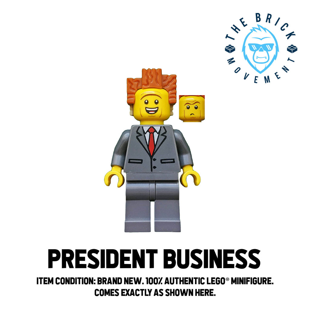 LEGO THE LEGO MOVIE President Business Minifigure