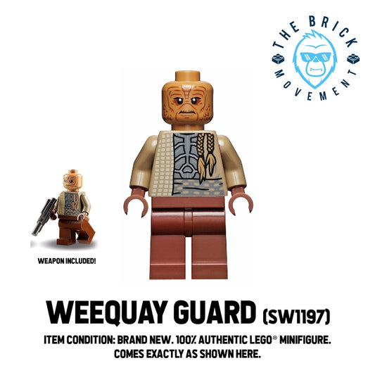 LEGO STAR WARS Weequay Guard Minifigure