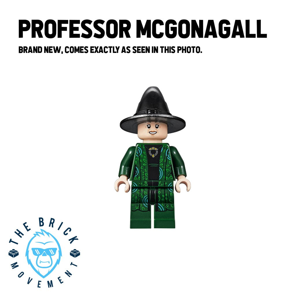 LEGO HARRY POTTER Professor McGonagall Minifigure