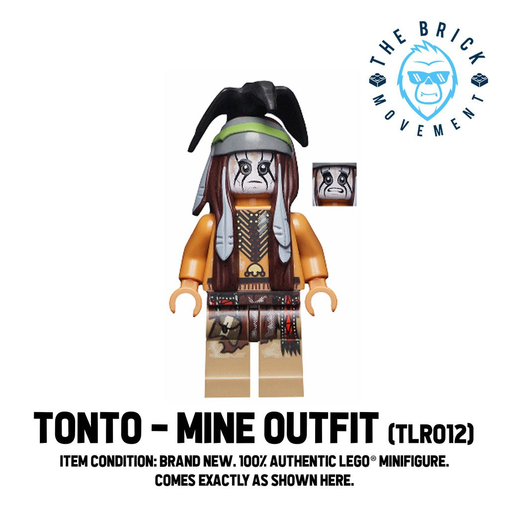 LEGO THE LONE RANGER Tonto (Mine Outfit) Minifigure