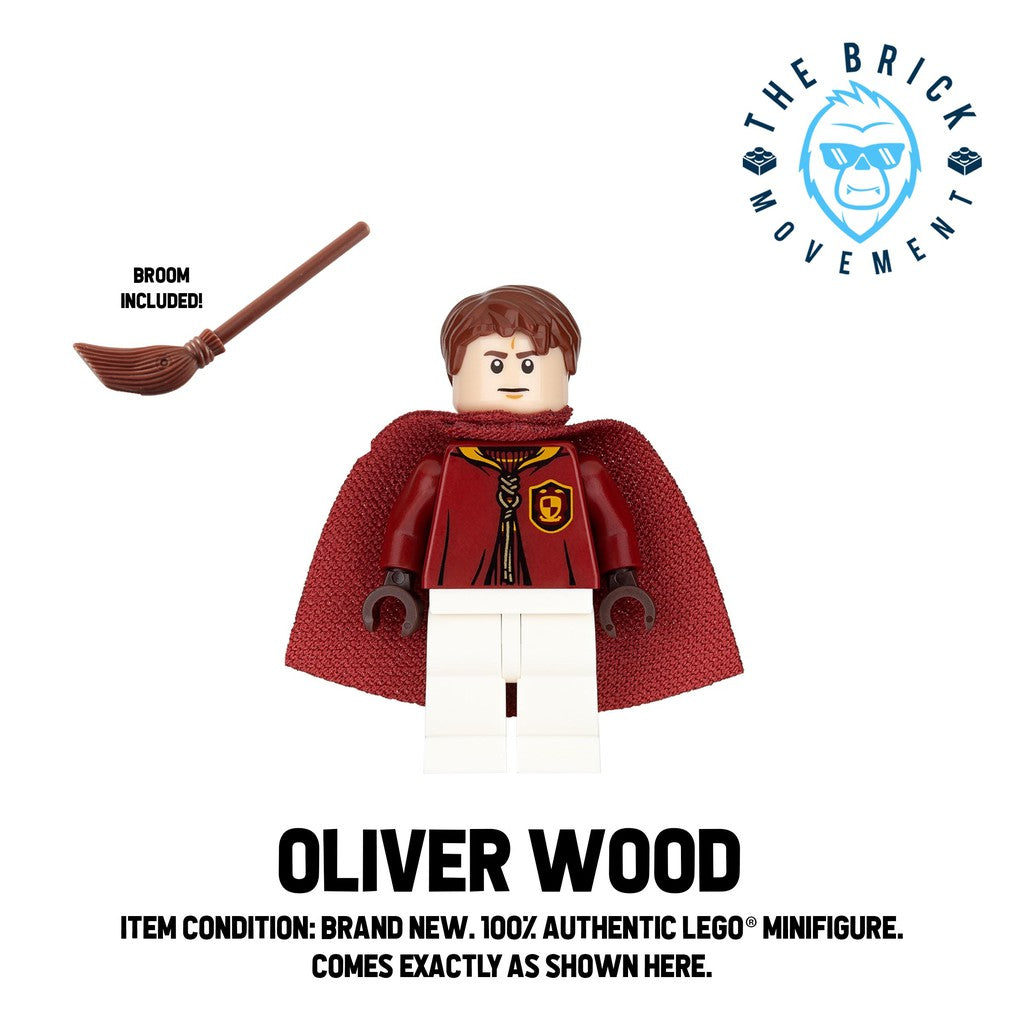 LEGO HARRY POTTER Oliver Wood Minifigure