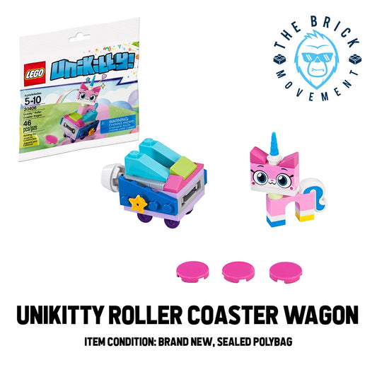 LEGO THE LEGO MOVIE Unikitty Roller Coaster Wagon Polybag