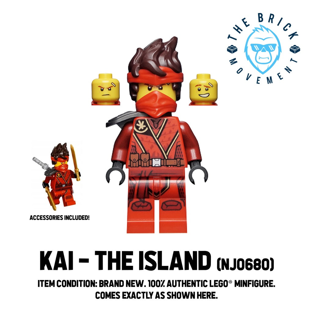 LEGO NINJAGO Kai (The Island) Minifigure