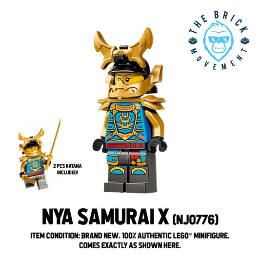 LEGO NINJAGO Nya Samurai X (Crystalized) Minifigure